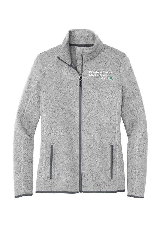 PCMC Port Authority Women's Sweater Fleece Jacket - L232