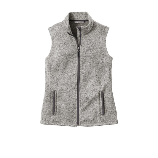 PCMC Ladies Port Authority Sweater Fleece Vest