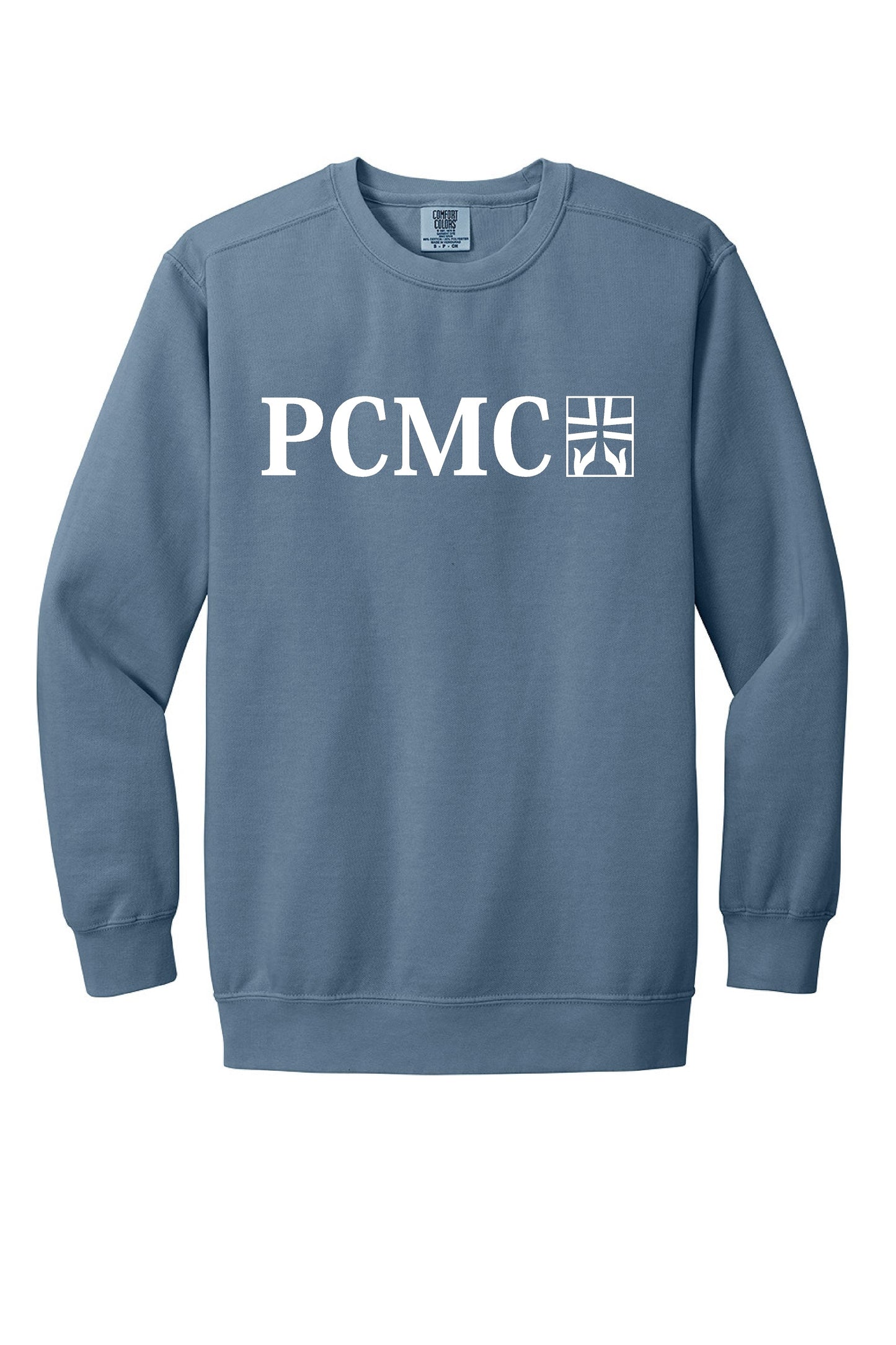 PCMC Comfort Colors Unisex Garment-Dyed Crewneck Sweatshirt - Page 1