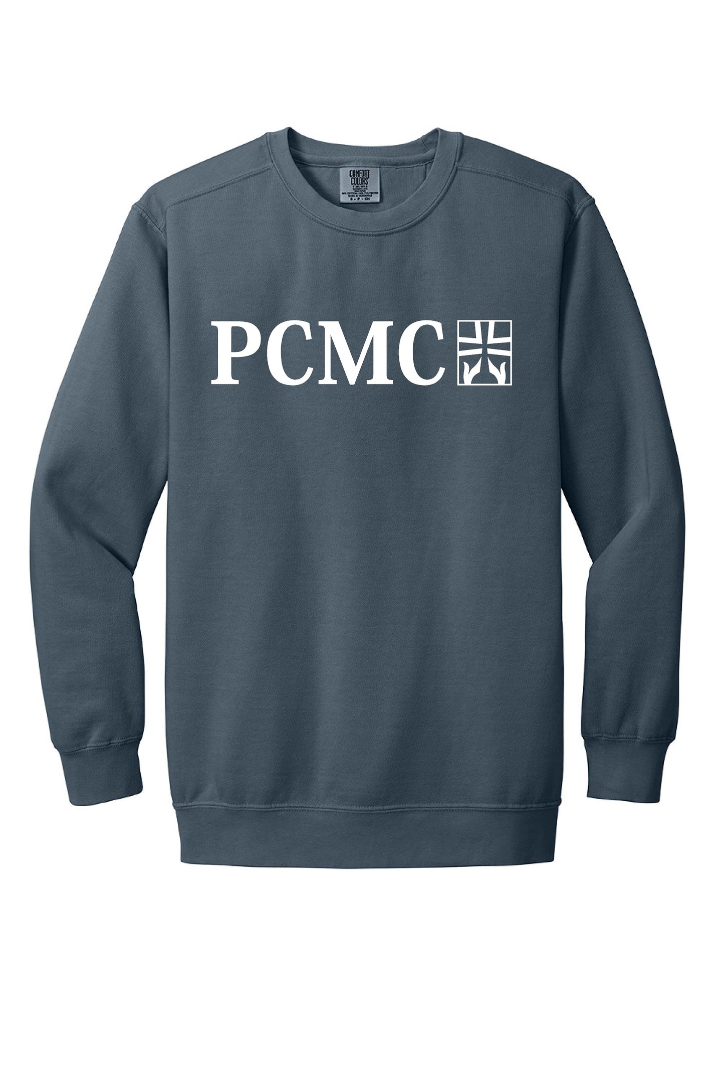 PCMC Comfort Colors Unisex Garment-Dyed Crewneck Sweatshirt - Page 1
