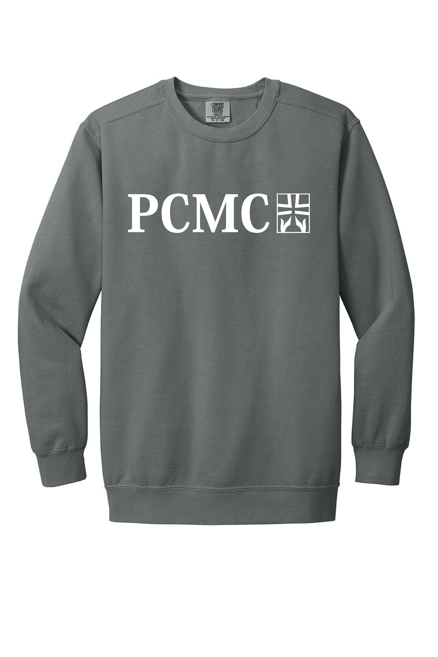PCMC Comfort Colors Unisex Garment-Dyed Crewneck Sweatshirt - Page 1