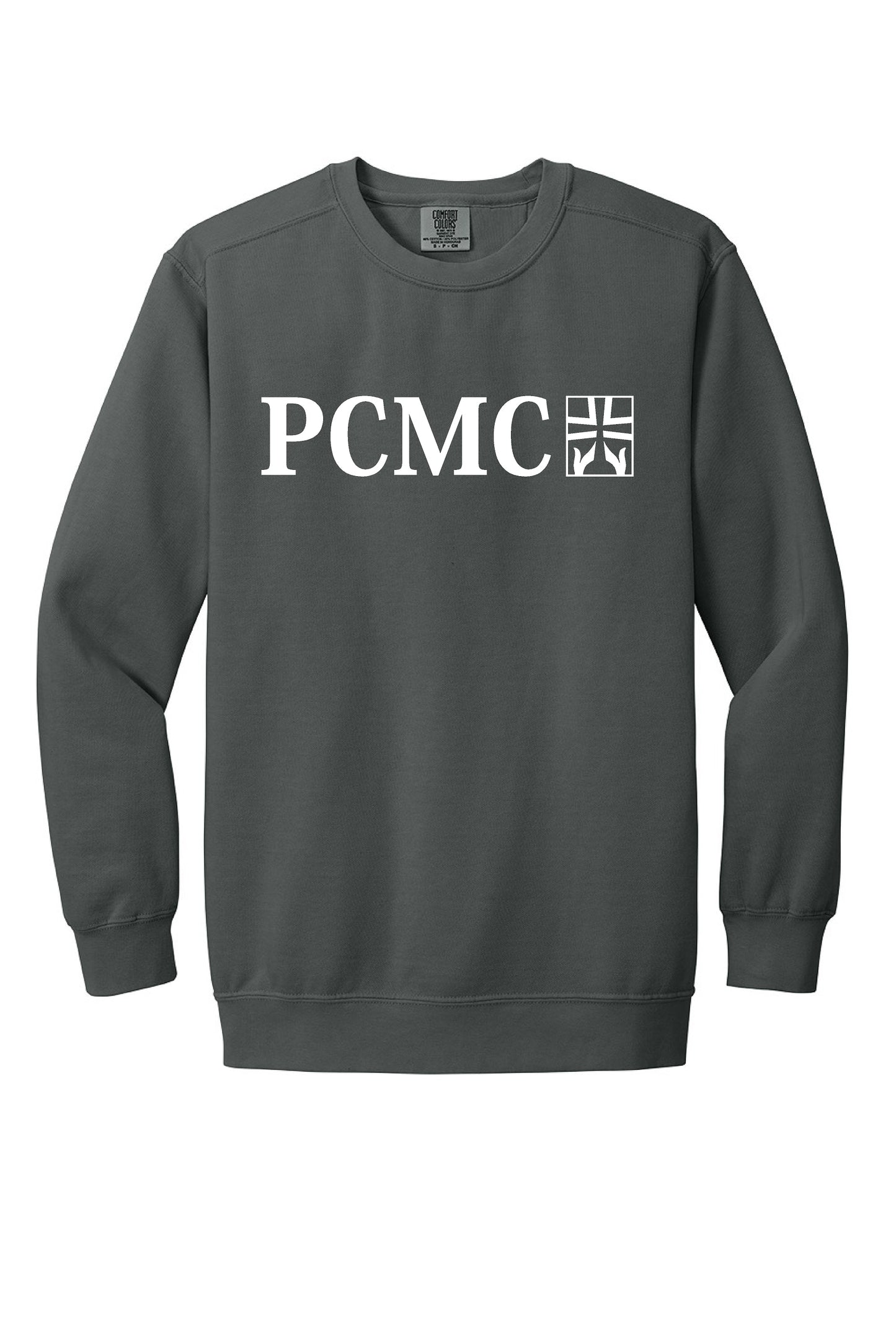 PCMC Comfort Colors Unisex Garment-Dyed Crewneck Sweatshirt - Page 1