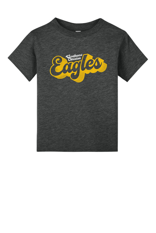 Toddler Bella Canvas Cursive Eagles