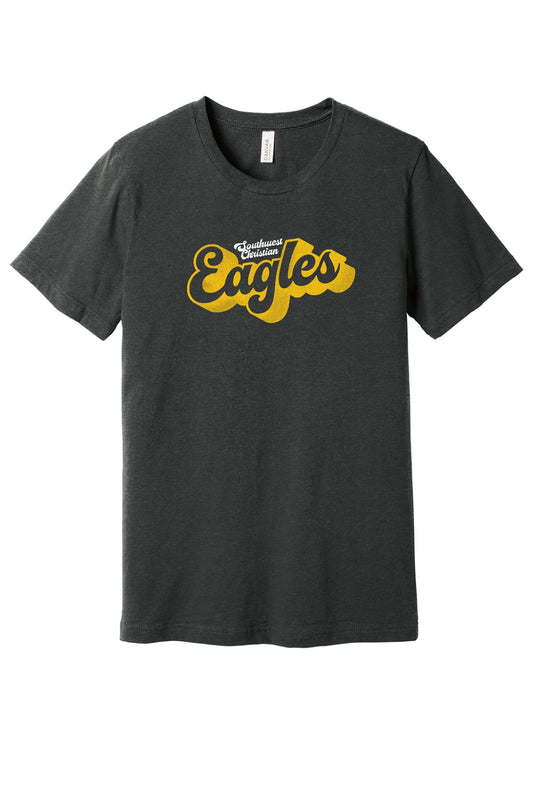 Bella Canvas Cursive Eagles