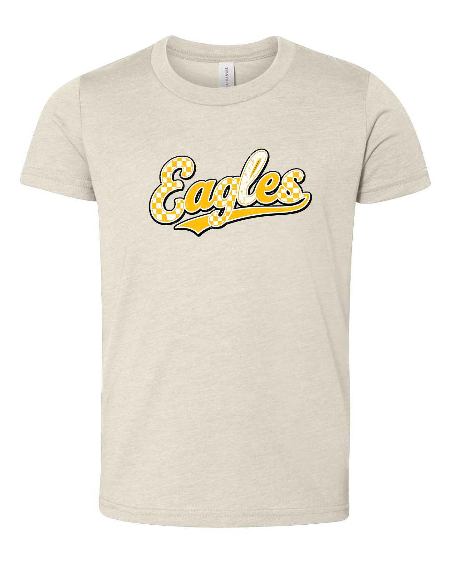 Youth Bella Canvas Checkered Eagles