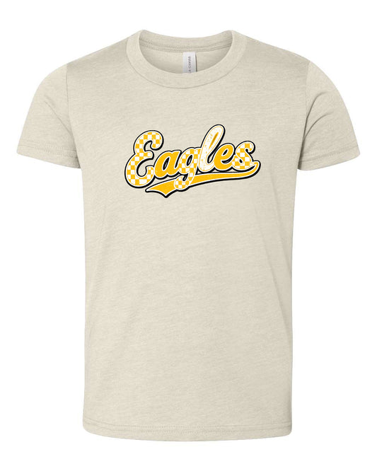 Youth Bella Canvas Checkered Eagles