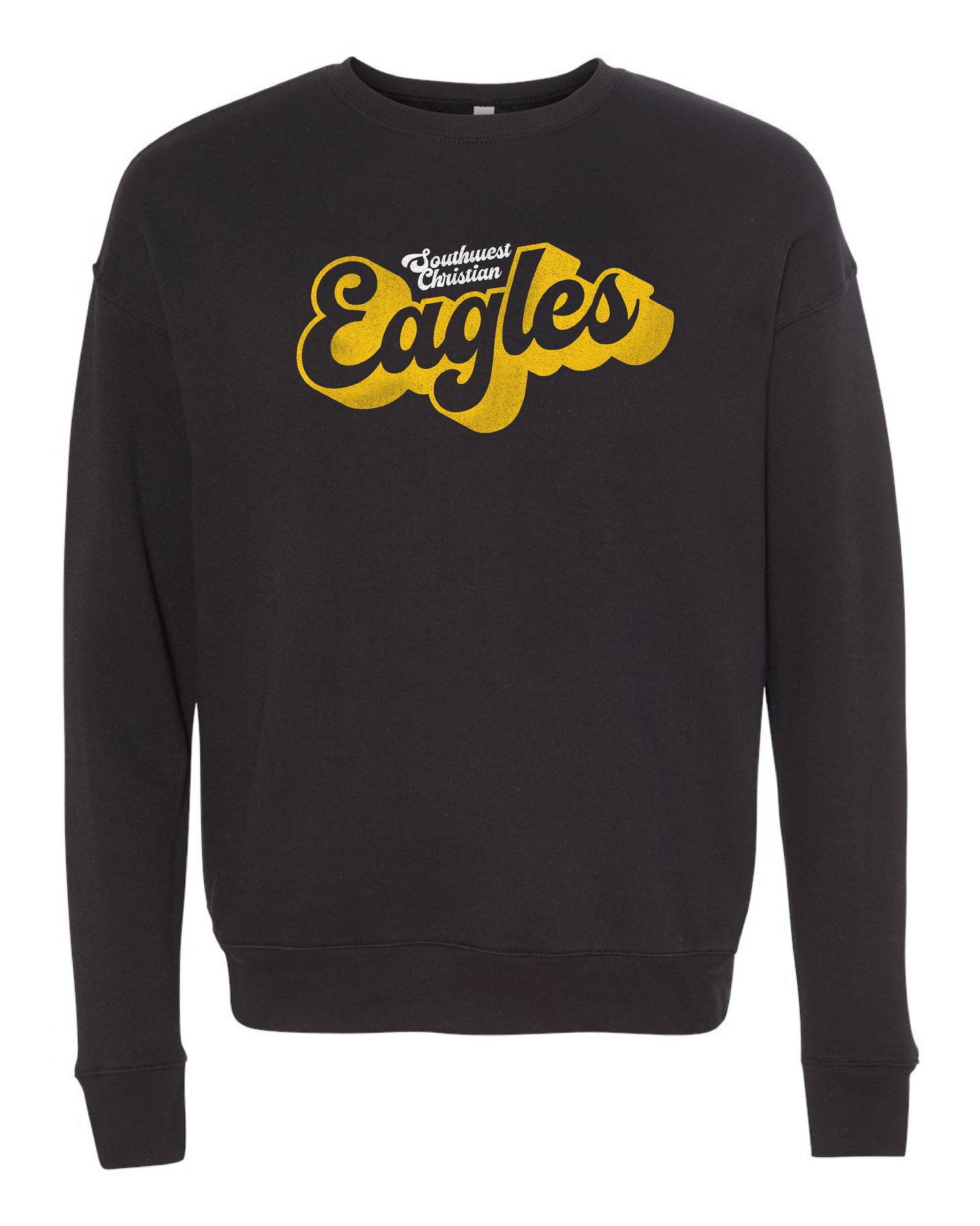 Bella Canvas Cursive Eagles Crew