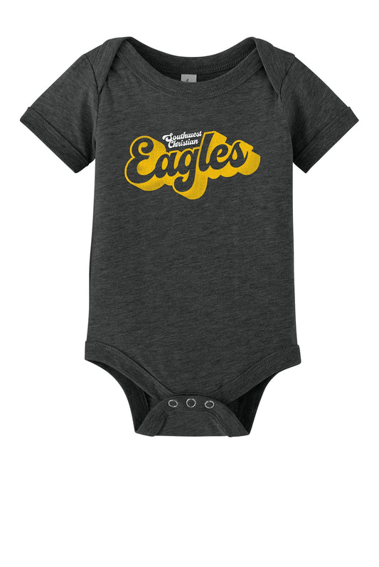Infant Bella Canvas Cursive Eagles