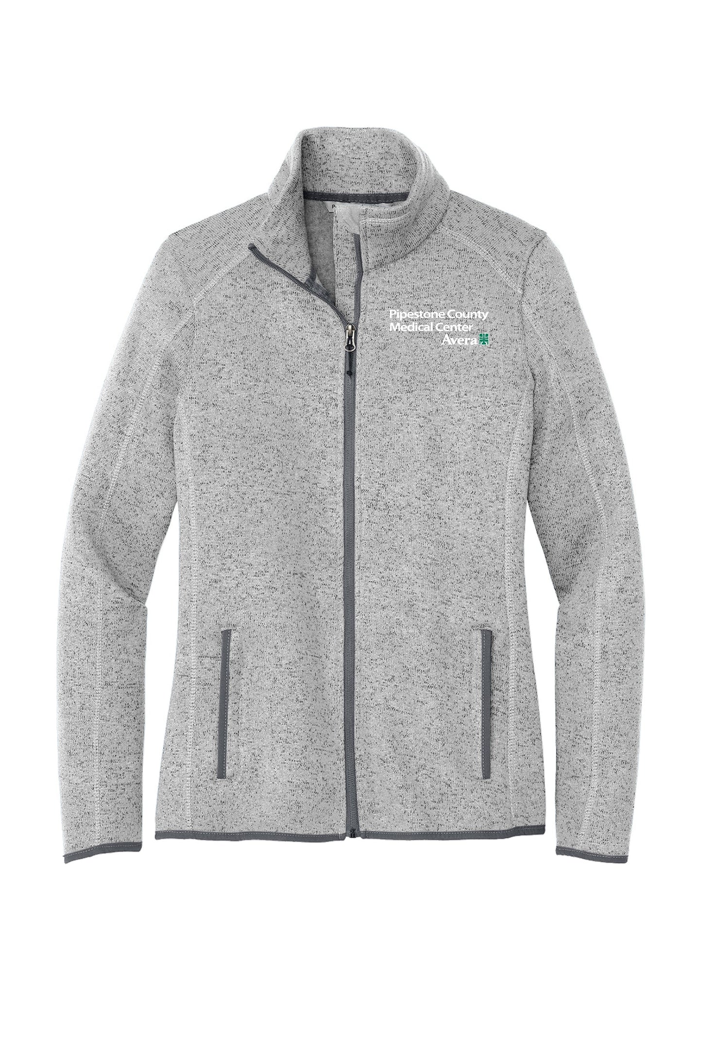 PCMC Port Authority Women's Sweater Fleece Jacket - L232