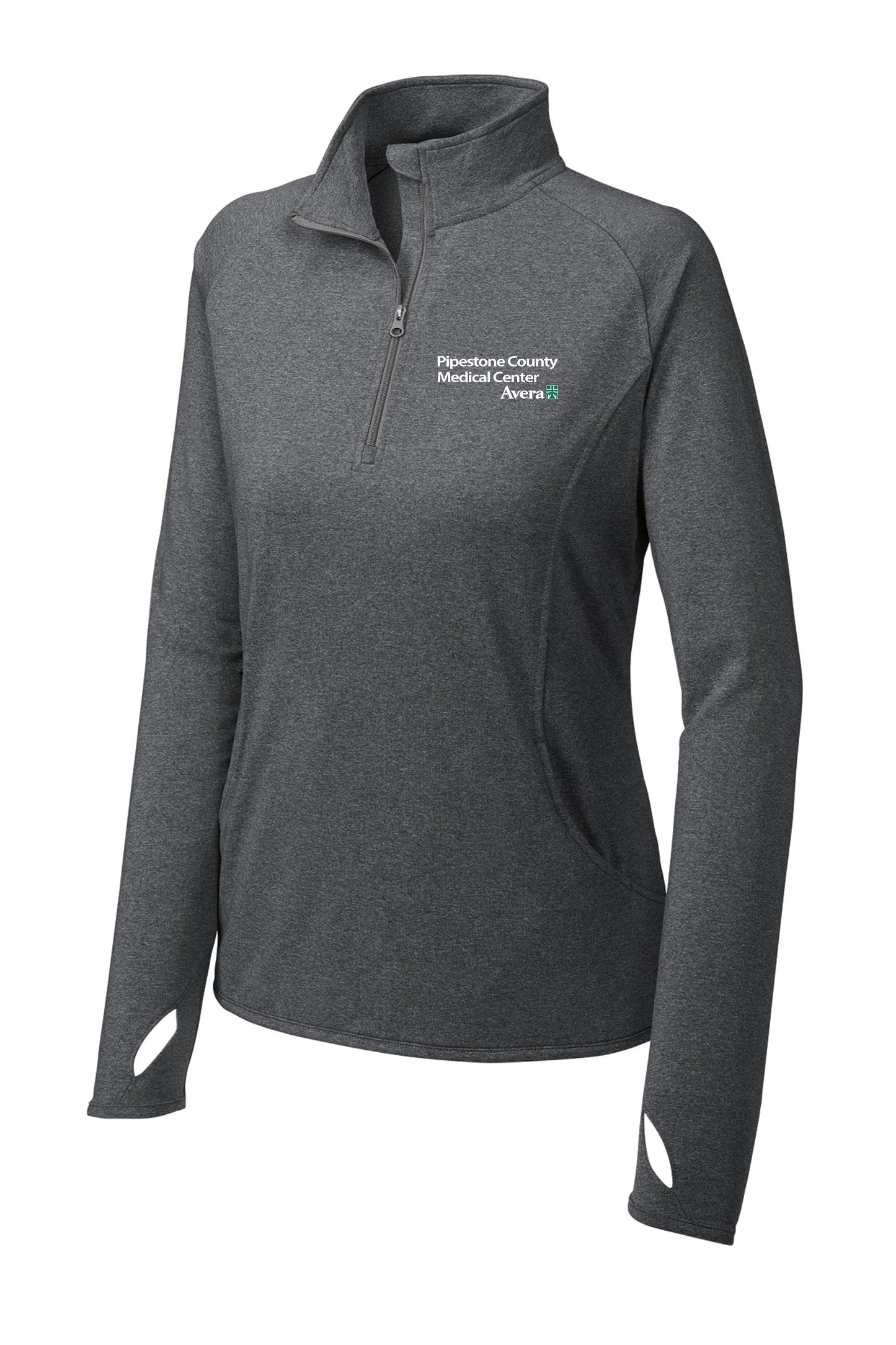 PCMC Ladies Sport-Wick Stretch 1/4 Zip Pullover - LST850