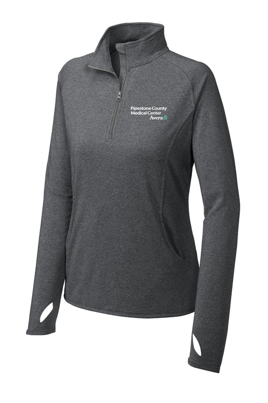 PCMC Ladies Sport-Wick Stretch 1/4 Zip Pullover - LST850