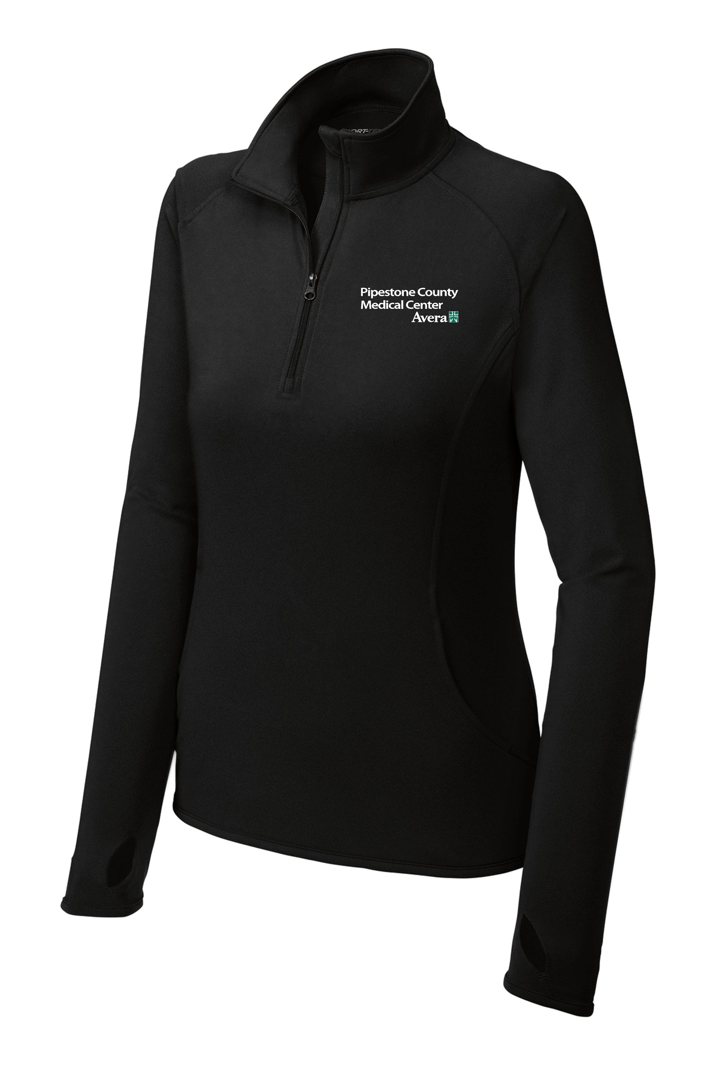 PCMC Ladies Sport-Wick Stretch 1/4 Zip Pullover - LST850