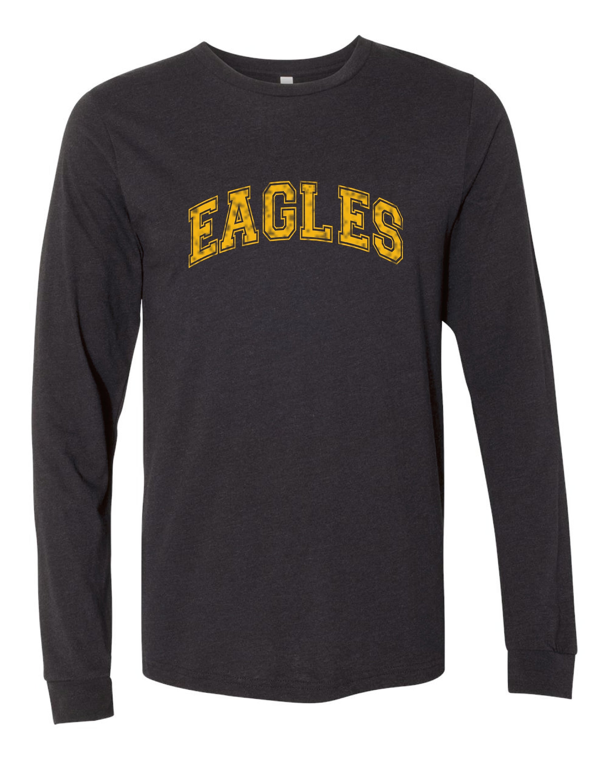Eagles - black & gold - long sleeve