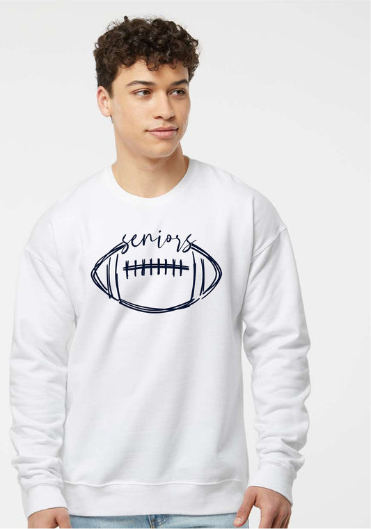 SENIOR Football Sweatshirt - CUSTOMIZED