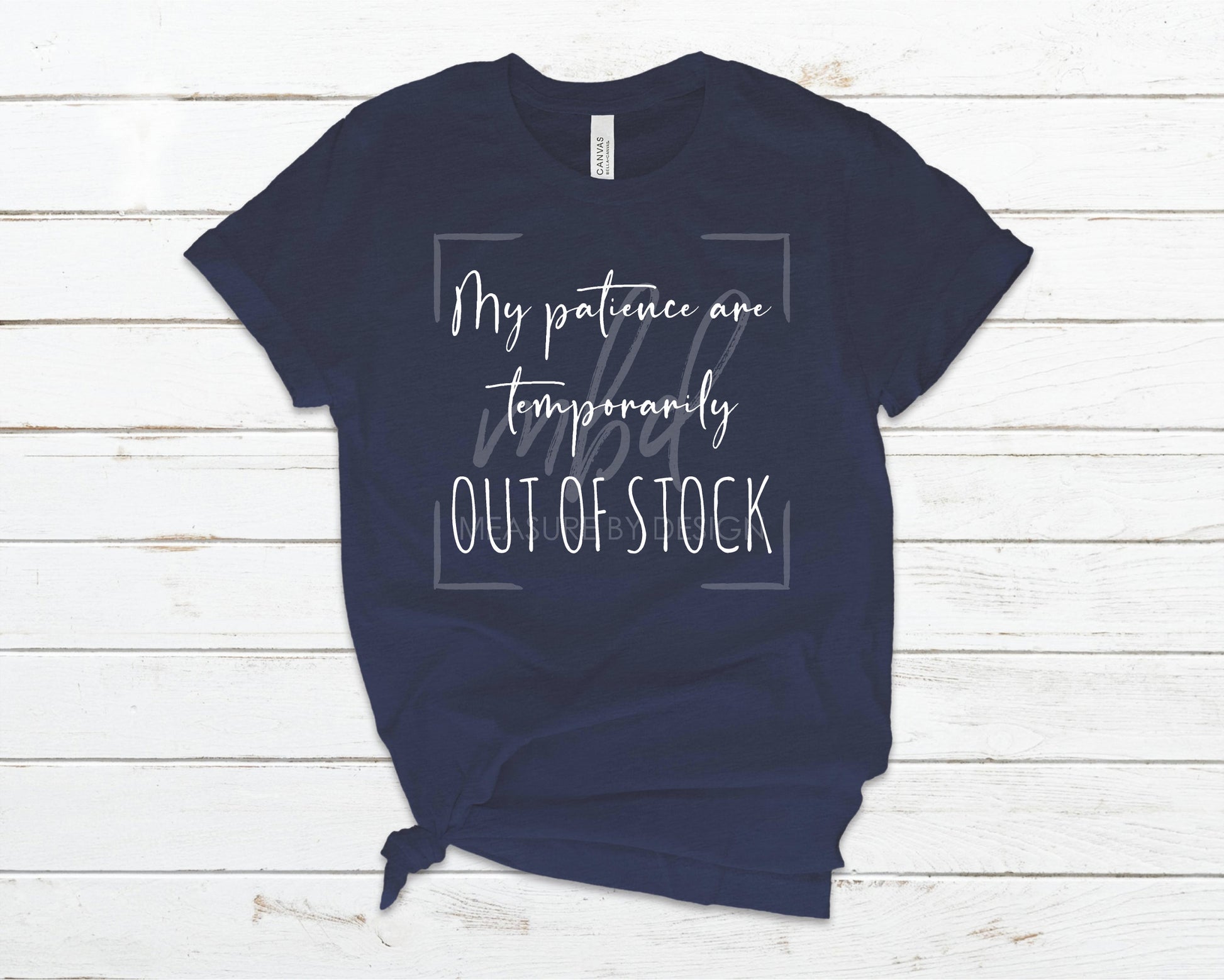 My patience are temporarily out of stock